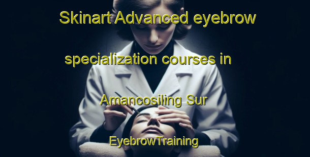 Skinart Advanced eyebrow specialization courses in Amancosiling Sur | EyebrowTraining | EyebrowClasses | SkinartTraining-Philippines