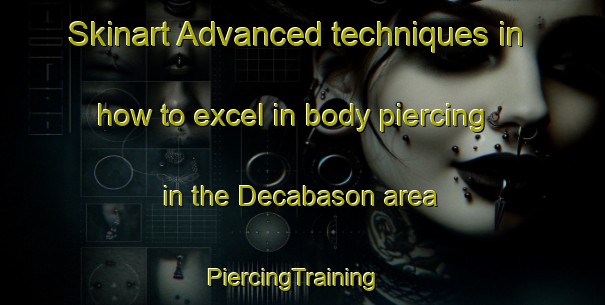 Skinart Advanced techniques in how to excel in body piercing in the Decabason area | PiercingTraining | PiercingClasses | SkinartTraining-Philippines