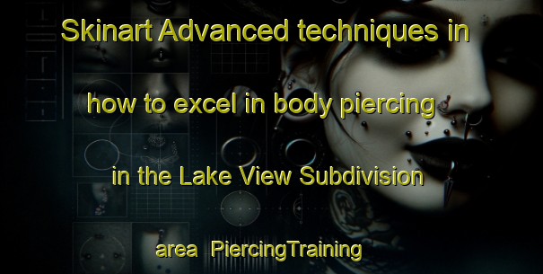 Skinart Advanced techniques in how to excel in body piercing in the Lake View Subdivision area | PiercingTraining | PiercingClasses | SkinartTraining-Philippines