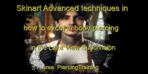 Skinart Advanced techniques in how to excel in body piercing in the Lake View Subdivision area | PiercingTraining | PiercingClasses | SkinartTraining-Philippines