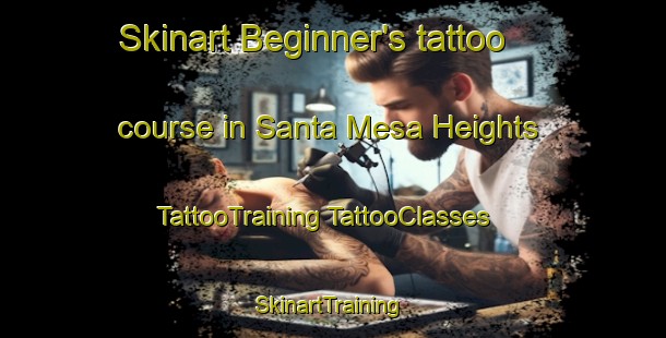 Skinart Beginner's tattoo course in Santa Mesa Heights | #TattooTraining #TattooClasses #SkinartTraining-Philippines