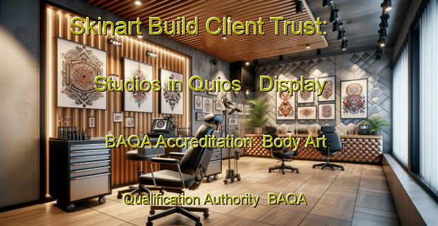 Skinart Build Client Trust: Studios in Quios - Display BAQA Accreditation | Body Art Qualification Authority | BAQA-Philippines