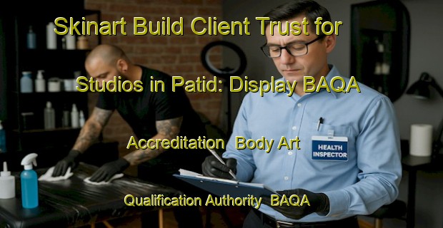 Skinart Build Client Trust for Studios in Patid: Display BAQA Accreditation | Body Art Qualification Authority | BAQA-Philippines