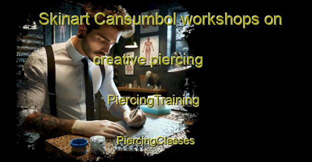 Skinart Cansumbol workshops on creative piercing | #PiercingTraining #PiercingClasses #SkinartTraining-Philippines