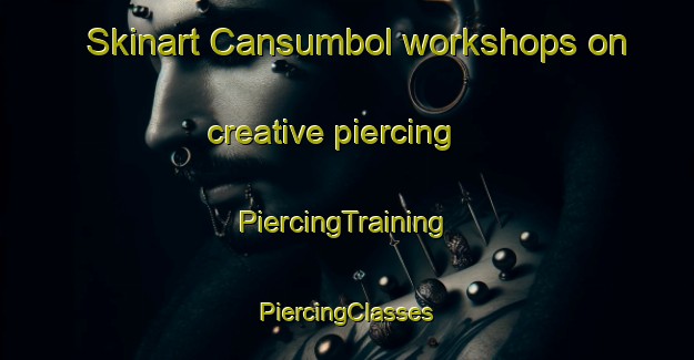 Skinart Cansumbol workshops on creative piercing | #PiercingTraining #PiercingClasses #SkinartTraining-Philippines