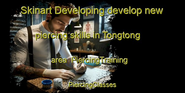 Skinart Developing develop new piercing skills in Tongtong area | #PiercingTraining #PiercingClasses #SkinartTraining-Philippines