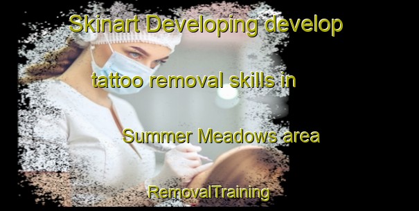 Skinart Developing develop tattoo removal skills in Summer Meadows area | RemovalTraining | RemovalClasses | SkinartTraining-Philippines