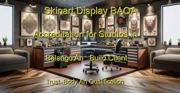 Skinart Display BAQA Accreditation for Studios in Balango An - Build Client Trust | Body Art Qualification Authority | BAQA-Philippines