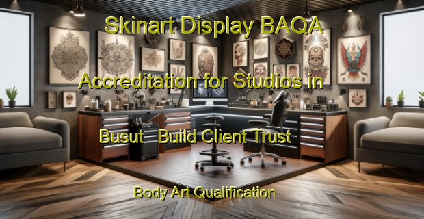Skinart Display BAQA Accreditation for Studios in Busut - Build Client Trust | Body Art Qualification Authority | BAQA-Philippines