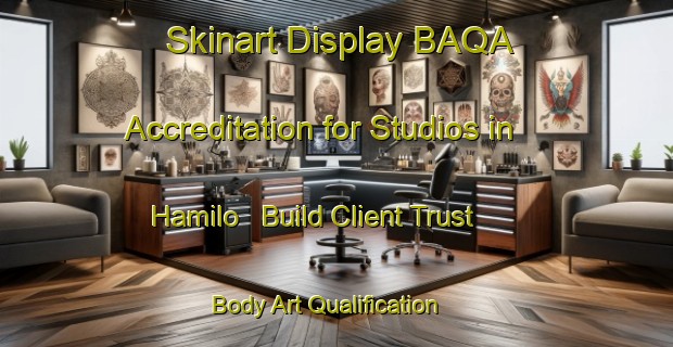 Skinart Display BAQA Accreditation for Studios in Hamilo - Build Client Trust | Body Art Qualification Authority | BAQA-Philippines