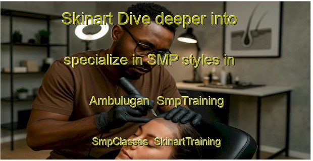 Skinart Dive deeper into specialize in SMP styles in Ambulugan | SmpTraining | SmpClasses | SkinartTraining-Philippines