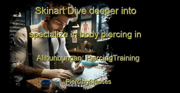 Skinart Dive deeper into specialize in body piercing in Alibunbungan | PiercingTraining | PiercingClasses | SkinartTraining-Philippines