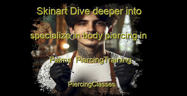 Skinart Dive deeper into specialize in body piercing in Palma | PiercingTraining | PiercingClasses | SkinartTraining-Philippines