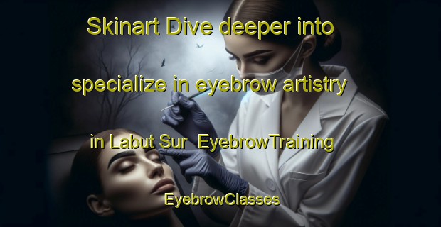 Skinart Dive deeper into specialize in eyebrow artistry in Labut Sur | EyebrowTraining | EyebrowClasses | SkinartTraining-Philippines