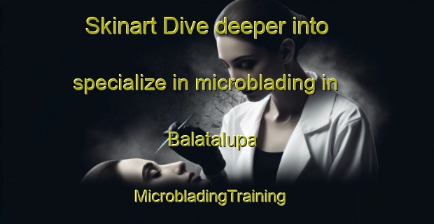 Skinart Dive deeper into specialize in microblading in Balatalupa | MicrobladingTraining | MicrobladingClasses | SkinartTraining-Philippines
