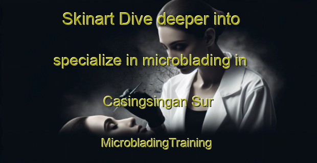 Skinart Dive deeper into specialize in microblading in Casingsingan Sur | #MicrobladingTraining #MicrobladingClasses #SkinartTraining-Philippines