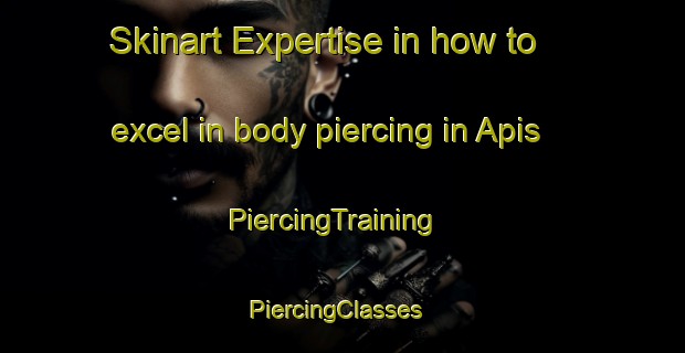 Skinart Expertise in how to excel in body piercing in Apis | PiercingTraining | PiercingClasses | SkinartTraining-Philippines