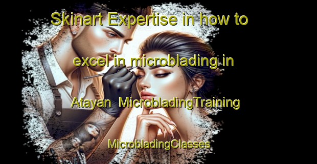 Skinart Expertise in how to excel in microblading in Atayan | #MicrobladingTraining #MicrobladingClasses #SkinartTraining-Philippines