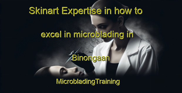Skinart Expertise in how to excel in microblading in Binongaan | MicrobladingTraining | MicrobladingClasses | SkinartTraining-Philippines