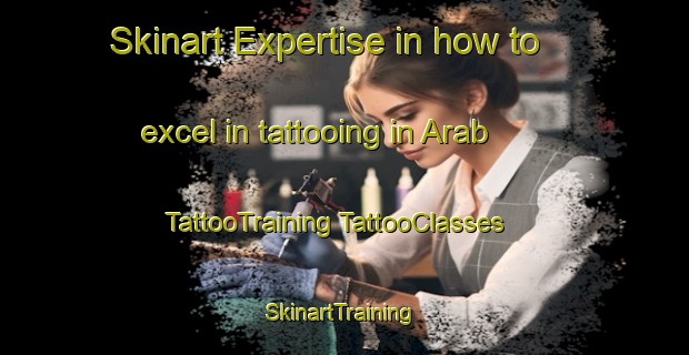 Skinart Expertise in how to excel in tattooing in Arab | #TattooTraining #TattooClasses #SkinartTraining-Philippines