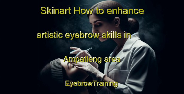 Skinart How to enhance artistic eyebrow skills in Ampatleng area | EyebrowTraining | EyebrowClasses | SkinartTraining-Philippines
