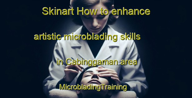 Skinart How to enhance artistic microblading skills in Cabinggaman area | MicrobladingTraining | MicrobladingClasses | SkinartTraining-Philippines