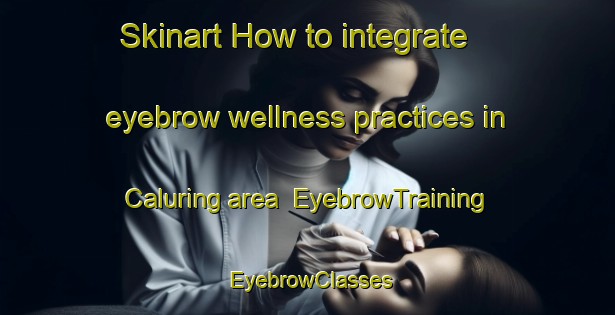 Skinart How to integrate eyebrow wellness practices in Caluring area | EyebrowTraining | EyebrowClasses | SkinartTraining-Philippines