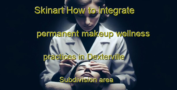 Skinart How to integrate permanent makeup wellness practices in Dexterville Subdivision area | PermanentmakeupTraining | PermanentmakeupClasses | SkinartTraining-Philippines