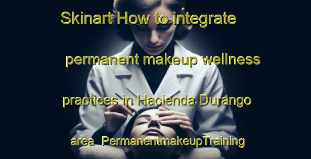 Skinart How to integrate permanent makeup wellness practices in Hacienda Durango area | PermanentmakeupTraining | PermanentmakeupClasses | SkinartTraining-Philippines