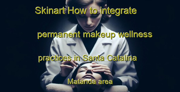Skinart How to integrate permanent makeup wellness practices in Santa Catalina Matanda area | PermanentmakeupTraining | PermanentmakeupClasses | SkinartTraining-Philippines