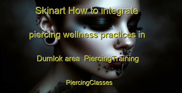 Skinart How to integrate piercing wellness practices in Dumlok area | PiercingTraining | PiercingClasses | SkinartTraining-Philippines