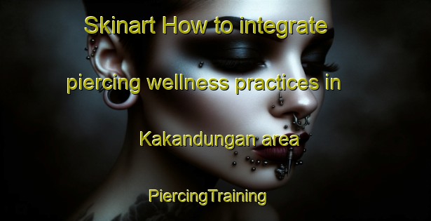 Skinart How to integrate piercing wellness practices in Kakandungan area | PiercingTraining | PiercingClasses | SkinartTraining-Philippines