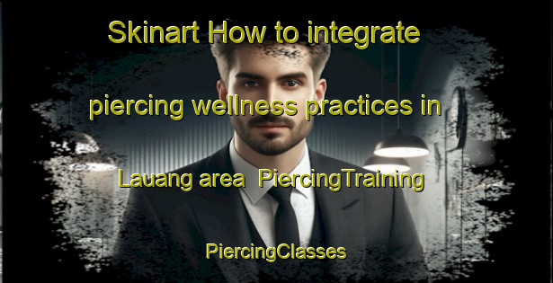 Skinart How to integrate piercing wellness practices in Lauang area | #PiercingTraining #PiercingClasses #SkinartTraining-Philippines