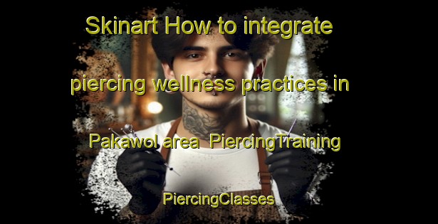 Skinart How to integrate piercing wellness practices in Pakawol area | #PiercingTraining #PiercingClasses #SkinartTraining-Philippines