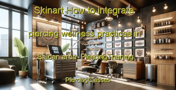 Skinart How to integrate piercing wellness practices in Saidan area | #PiercingTraining #PiercingClasses #SkinartTraining-Philippines