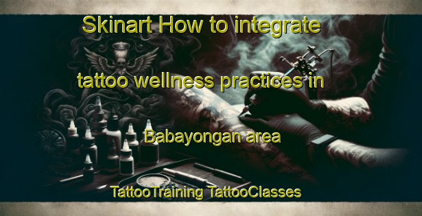 Skinart How to integrate tattoo wellness practices in Babayongan area | #TattooTraining #TattooClasses #SkinartTraining-Philippines