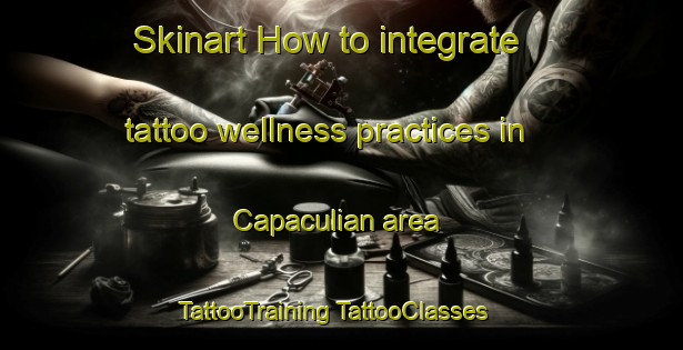 Skinart How to integrate tattoo wellness practices in Capaculian area | #TattooTraining #TattooClasses #SkinartTraining-Philippines