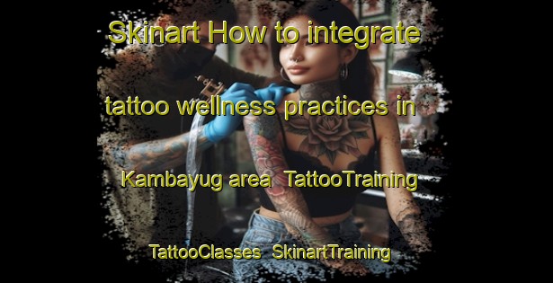 Skinart How to integrate tattoo wellness practices in Kambayug area | TattooTraining | TattooClasses | SkinartTraining-Philippines