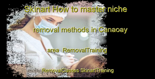 Skinart How to master niche removal methods in Canaoay area | #RemovalTraining #RemovalClasses #SkinartTraining-Philippines