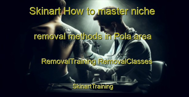 Skinart How to master niche removal methods in Pola area | #RemovalTraining #RemovalClasses #SkinartTraining-Philippines