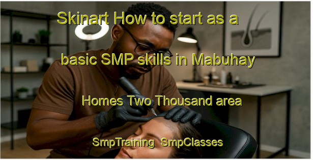 Skinart How to start as a basic SMP skills in Mabuhay Homes Two Thousand area | SmpTraining | SmpClasses | SkinartTraining-Philippines