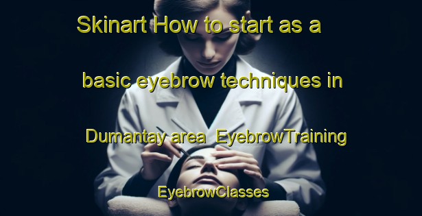 Skinart How to start as a basic eyebrow techniques in Dumantay area | EyebrowTraining | EyebrowClasses | SkinartTraining-Philippines