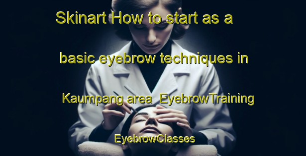 Skinart How to start as a basic eyebrow techniques in Kaumpang area | EyebrowTraining | EyebrowClasses | SkinartTraining-Philippines