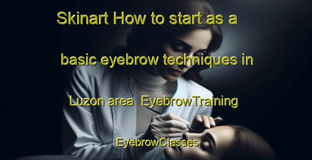 Skinart How to start as a basic eyebrow techniques in Luzon area | EyebrowTraining | EyebrowClasses | SkinartTraining-Philippines