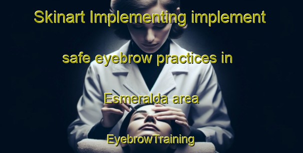 Skinart Implementing implement safe eyebrow practices in Esmeralda area | EyebrowTraining | EyebrowClasses | SkinartTraining-Philippines