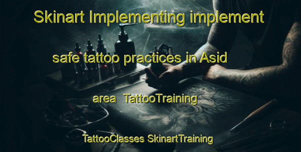 Skinart Implementing implement safe tattoo practices in Asid area | #TattooTraining #TattooClasses #SkinartTraining-Philippines