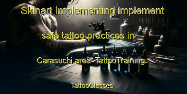 Skinart Implementing implement safe tattoo practices in Carasuchi area | TattooTraining | TattooClasses | SkinartTraining-Philippines