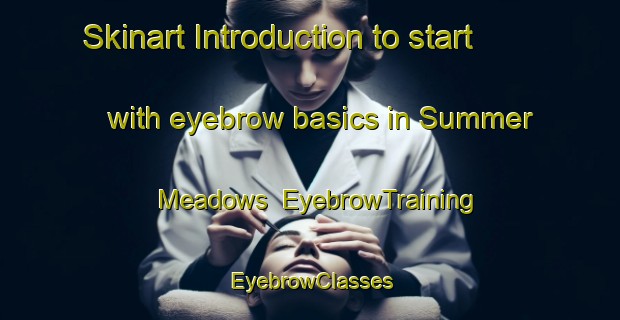 Skinart Introduction to start with eyebrow basics in Summer Meadows | EyebrowTraining | EyebrowClasses | SkinartTraining-Philippines