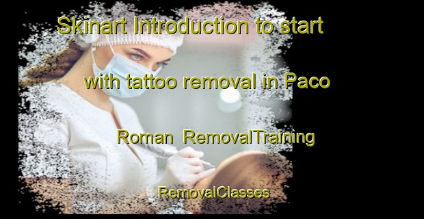 Skinart Introduction to start with tattoo removal in Paco Roman | RemovalTraining | RemovalClasses | SkinartTraining-Philippines