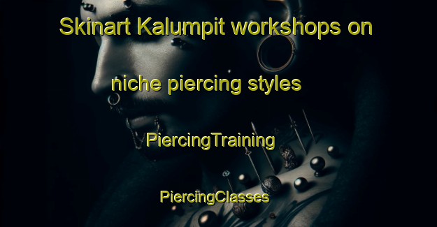 Skinart Kalumpit workshops on niche piercing styles | PiercingTraining | PiercingClasses | SkinartTraining-Philippines